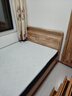 起凤广东佛山家具床实木床橡胶木现代北欧双人床主卧原木床简约风木床 原木色硬靠款+20cm弹簧垫 1350mm*2000mm  框架结构 实拍图