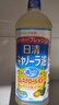 日清日本原装进口亚麻籽油Plus 菜籽稻米调和油富含亚麻酸 600g/瓶 实拍图