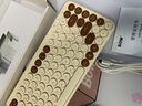 B.O.W无线蓝牙三模键盘鼠标套装轻薄便携办公USB充电键鼠适用ipad苹果平板手机笔记本电脑外设打字静音 奶咖色丨三模键盘丨充电版 实拍图