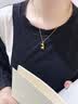 中国黄金一鹿有你黄金项链女2026新款足金吊坠生日礼物女友老婆结婚纪念日 一鹿有你足金吊坠【赠镀金银链】京速达 实拍图