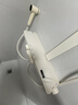 德匠科勒沐浴淋浴花洒全套增压套装恒温加压明装浴室枪灰色智能数显大置物 ks06流星奶油色-恒温版-无腰喷 实拍图