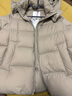 JNBY/江南布衣【白月光】秋冬云朵羽绒服女A型宽松简约5O0C12340 269/绿卡其 M 实拍图