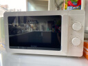海尔（Haier）快捷微波炉 360°转盘加热 旋转操作易洁内胆 家用小型 老人适用操作便捷HW-M20T1W 实拍图