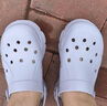 斯凯奇（Skechers）洞洞鞋女士夏季凉拖鞋泡泡鞋透气厚底增高外穿沙滩鞋踩屎感 实拍图