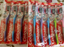 高露洁（Colgate）细毛护龈备长炭软毛成人牙刷12支家庭装款式颜色随机发货京东自营 实拍图