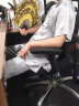 保珞威蔓（B.L.WEIMAN）桑蚕丝唐装男短袖套装中老年人爸爸薄款夏装太极服真丝绸中式男装 灰色 XL 晒单实拍图