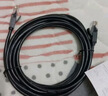 绿联六类屏蔽网线 CAT6类千兆网络连接线 工程家用电脑宽带8芯双绞抗干扰成品跳线 黑5米55174 实拍图