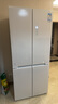 东芝（TOSHIBA）白珍珠541双系统超薄嵌入大容量十字一级家用冰箱GR-RF541WI-PM171 实拍图