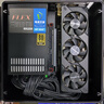 乔思伯（JONSBO）NV10 黑色 ITX迷你桌面机箱（3.3mm铝合金外壳/北美黑胡桃木/ITX版型/4.5L体积/PCIE4.0转接线） 实拍图