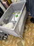 coolbaby婴儿床多功能可折叠可移动拼接床带尿布台蚊帐宝宝床 全家桶 实拍图