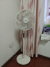美的（Midea）【劲风酷爽】七叶轻音柔风电风扇家用遥控落地扇台式桌面小型风扇大风力节能立式摇头电扇 SAH30BK 实拍图