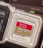 闪迪（SanDisk）64GB TF（MicroSD）内存卡 A1 U1 C10 至尊高速移动版存储卡 读速140MB/s 手机平板游戏机内存卡 实拍图