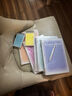 国誉(KOKUYO)A7活页本淡彩曲奇紧凑型超薄mini竖翻笔记本子记事本 5mm方格 蓝色 20张 WSG-MEYR520B 实拍图