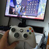 游戏手柄黑神话悟空适用于Xbox360pc电脑版Steam无线5nba2k22双人成行震动线性板机有线游戏手柄 2.4G无线手柄【电脑电视通用】白色 实拍图