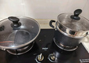 炊大皇（COOKER KING）星空麦饭石色锅具套装 不粘锅 炒锅煎锅汤蒸锅 电磁炉通用 B50052 实拍图