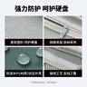 BUBM 移动硬盘包2.5英寸通用数据线收纳盒U盘手机U盾充电宝保护套数码配件防震包 BM010D1011-A 暗夜绿 实拍图