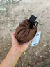 牧高笛（MOBIGARDEN）自动充气枕头 旅行枕 便携舒适午睡露营睡枕 NXL1534002 栗棕色 实拍图