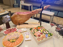 ANTIGUA JAMONERIA 西班牙火腿原装进口 伊比利亚白绿红黑标生吃即食端午礼盒送礼 端午礼盒原装进口珍藏级塞拉诺6.5-7.5kg 实拍图