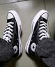 匡威（Converse）官方 莫尔登All Star帆布运动休闲板鞋黑色A00811C A00811C 40 实拍图