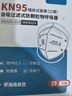 胜丽 防花粉防尘口罩工业粉尘 KN95防尘透气打磨煤矿 独立包装 头戴有阀 M9502V 20只装 实拍图