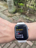 Apple/苹果 Watch Series 10 智能手表GPS款42毫米玫瑰金色铝金属表壳淡桃粉色运动型表带S/M MX1R3CH/B 实拍图