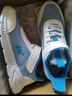 361°童鞋 儿童跑鞋2025夏男女童透气轻便校园鞋轻弹跑鞋 蓝36 实拍图