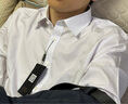雅戈尔（YOUNGOR）长袖衬衫男格纹棉质水洗衬衫棉质面料舒适亲肤柔软舒适透气 VLPM124881LBY浅紫 40 实拍图