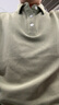 GENIOLAMODE[敖瑞鹏代言]polo衫男士短袖夏季重磅华夫格t恤男装潮 棕绿 M 实拍图