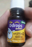 Ddrops滴卓思 婴幼儿童营养维生素D3滴剂vd3 1岁-18岁 2.8ml 600IU 实拍图
