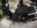 新日电动摩托车72V35Ah石墨烯电池160km长续航电摩1200W大电机智能电动车通勤代步外卖两轮电瓶车 耀夜黑-智能版 实拍图