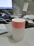 加湿器家用空气加湿器净化器空调房加湿器usb便携式办公学生宿舍补水孕妇婴儿卧室生日礼物女 【旗舰款】樱花粉-七彩氛围灯 实拍图