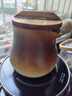 豪祥（HAOXIANG）侧把壶陶瓷奶茶罐罐冬天围炉煮茶具家用庭院木炭烧烤明火冲泡茶器 40罐罐壶-带盖 1000ml 实拍图
