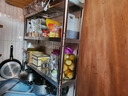 爱美穗不锈钢立架两三层厨房奶茶店台上架冰柜台面架工作台面层架置物架 定制联系客服 实拍图