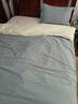 素时代床上四件套纯棉 100%全棉床单四件套简约裸睡床笠被套200*230cm 实拍图