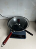 九阳（Joyoung）炒锅铁锅无涂层精铁锅炒菜锅炉灶通用32cm带盖CF32-C121 实拍图