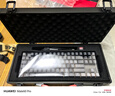 CHERRY樱桃 MX8.2 Xaga曜石 无线键盘 蓝牙三模机械键盘 三透PBT键帽 客制化键盘 兼容MAC系统  黑色银轴 实拍图