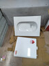 柯鲸 卫生间节能蹲便器套装厕所家用蹲坑防臭不挂污易清洁陶瓷蹲便器 A款带弯前排+畅销款水箱+喷枪 实拍图