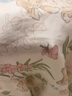 威尔贝鲁（WELLBER）儿童睡衣家居服男女童竹棉纱布家居套装春夏花园小兔七分袖130 实拍图