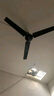 钻石牌（DIAMOND）吊扇电风扇大风力1.4米48/56寸楼顶家用客厅餐厅轻音风扇铜芯宿舍工厂吊顶风扇MX 56寸白色100W三叶吊王【五档劲风】 实拍图
