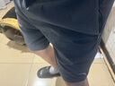 安踏速干裤丨短裤男运动裤2025夏季休闲黑色五分裤送爸爸跑步健身裤 进阶速干(口袋拉链）-灰色7520-3 XL (男适合180) 实拍图