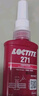 乐泰/loctite 271 螺丝胶 螺纹锁固胶 MIL认证高强度低粘度抗振动荧光性厌氧强力胶 50ml 实拍图