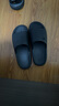 蕉内301H拖鞋男女士浴室洗澡防滑踩屎感情侣家居凉拖鞋抗菌防臭可外穿 【王一博同款厚底版】冷石灰 39-40 实拍图