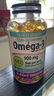 伟博天然Webber Naturals Omega-3深海鱼油软胶囊 加拿大原装进口 三倍鱼油200粒 实拍图