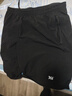 361°短裤男运动裤裤夏季新款透气短裤男士五分秋季篮球裤休闲裤子 基础黑 2XL 实拍图