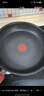 特福（Tefal）平底锅家用牛排不粘煎锅少油烟有钛煎饼锅电磁炉燃气灶通用28cm 实拍图