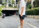 adidas情侣休闲纯棉上衣圆领短袖T恤男女夏季阿迪达斯官方轻运动 米白 XL 实拍图