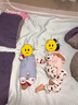奥特曼纯棉婴儿肚兜秋冬季加棉护肚脐围子新生儿宝宝睡觉带腿厚款防踢被 蓝色猫咪 140码(36-42斤) 晒单实拍图