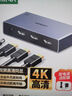绿联HDMI分配器4K高清一分二 1进2出双屏同显一拖二视频分屏扩展笔记本电脑接显示器电视机投影仪55491 实拍图