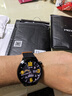 码仕适用华为手表表带Watch5/4/3/gt5/gt4/3/2/Pro/荣耀Magic2/OPPO Watch4Pro/X磁吸硅胶黑配橙22 实拍图
