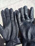曼查斯特 皮手套男士 冬季保暖 羊皮手套男士新款真皮手套MCS8109 绵羊皮触控黑色 L 实拍图